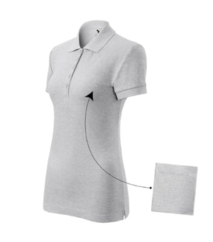 Malfini Cotton Polo Shirt women’s - ash melange
