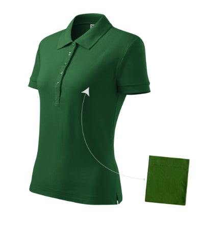 Malfini Cotton Polo Shirt women’s - bottle green
