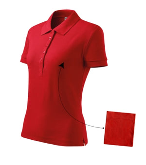 Malfini Cotton Polo Shirt women’s - red