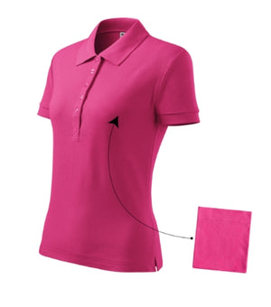 Malfini Cotton Polo Shirt women’s - magenta