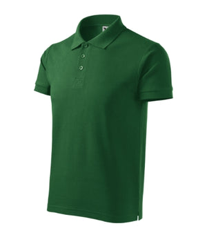 Malfini Cotton Heavy Polo Shirt men’s - bottle green