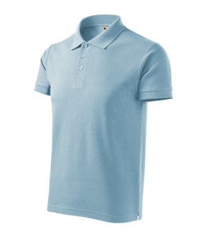 Malfini Cotton Heavy Polo Shirt men’s - sky blue