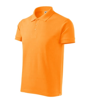 Malfini Cotton Heavy Polo Shirt men’s - tangerine orange
