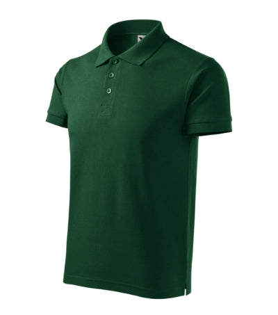 Malfini Cotton Heavy Polo Shirt men’s - dark green