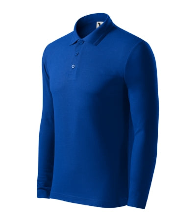 Malfini Pique Polo LS Polo Shirt men’s - royal blue