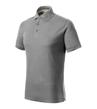 Malfini Prime (GOTS) Polo Shirt men’s - antique silver