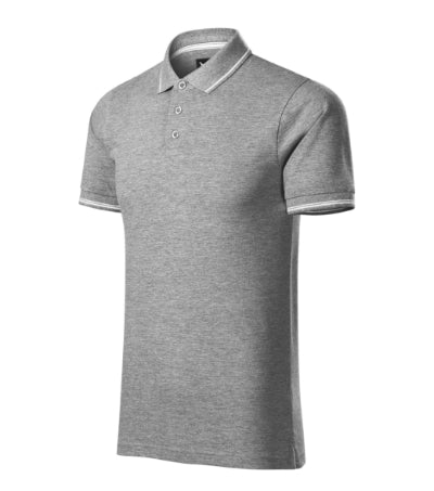 Malfini Perfection plain Polo Shirt men’s - dark gray melange