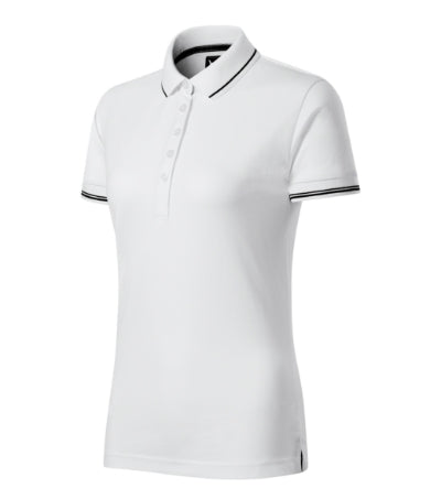 Malfini Perfection plain Polo Shirt women’s - white