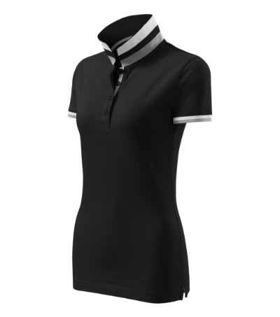 Malfini Collar Up Polo Shirt women’s - black