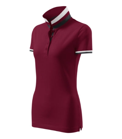 Malfini Collar Up Polo Shirt women’s - garnet