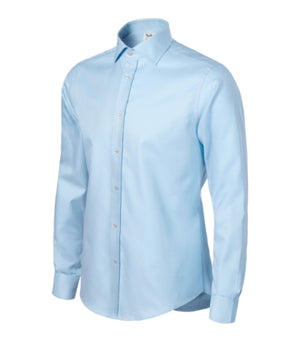 Malfini Journey Shirt men’s - slant blue/white