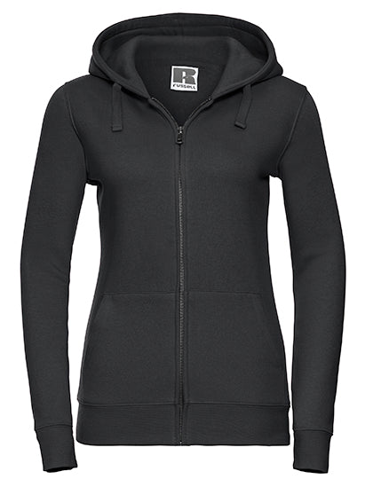 Authentieke hoodie met rits voor dames