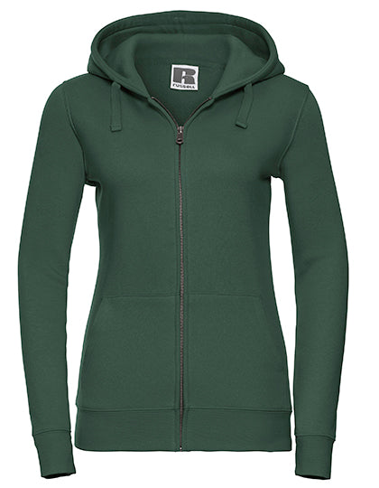 Authentieke hoodie met rits voor dames