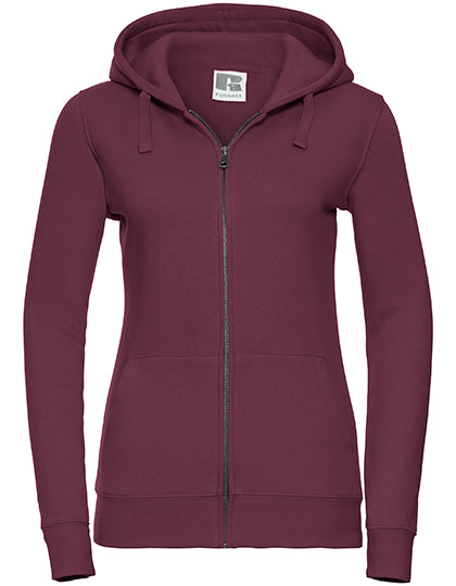 Authentieke hoodie met rits voor dames