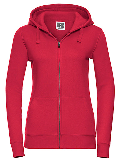 Authentieke hoodie met rits voor dames