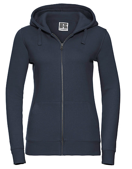 Authentieke hoodie met rits voor dames