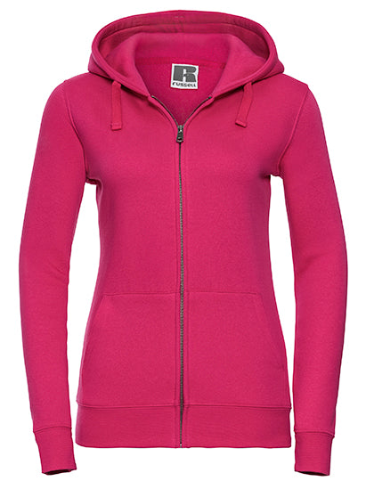 Authentieke hoodie met rits voor dames