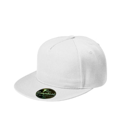 Malfini Rap 5P Cap unisex - white