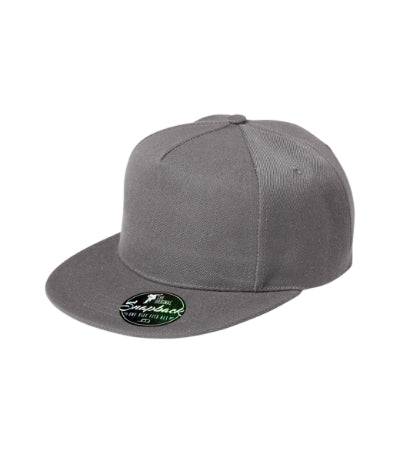 Malfini Rap 5P Cap unisex - antique silver