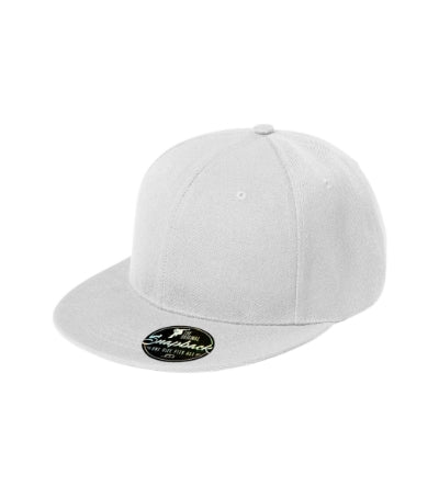 Malfini Rap 6P Cap unisex - white