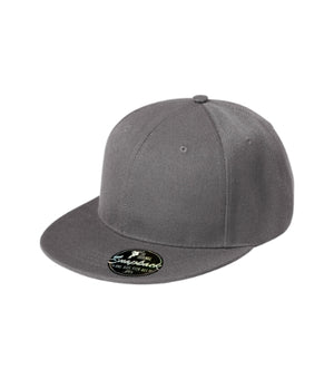 Malfini Rap 6P Cap unisex - antique silver