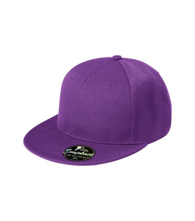 Malfini Rap 6P Cap unisex - purple