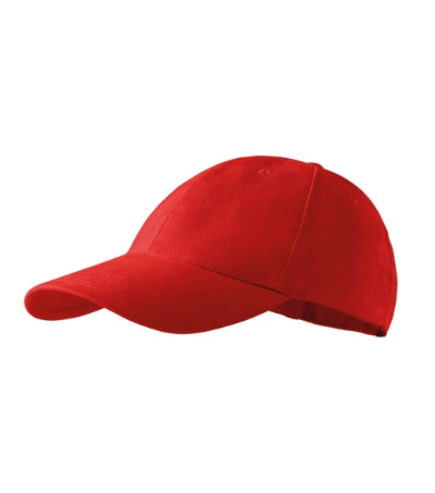 Malfini 6P Cap unisex - red