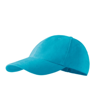 Malfini 6P Cap unisex - blue atoll