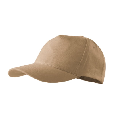 Malfini 5P Cap unisex - sand