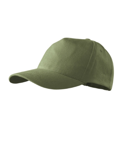 Malfini 5P Cap unisex - khaki