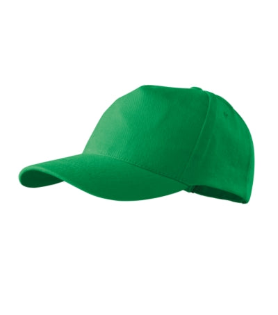 Malfini 5P Cap unisex - kelly green
