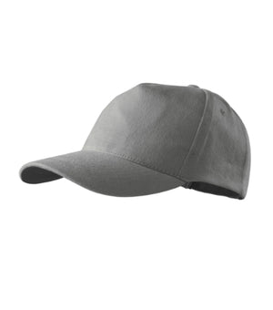 Malfini 5P Cap unisex - antique silver