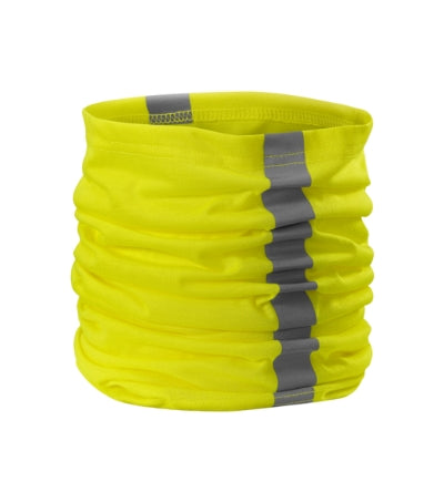 Malfini HV Twister Scarf unisex - fluorescent yellow