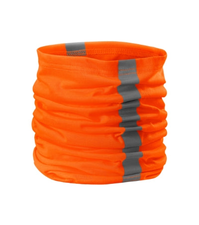 Malfini HV Twister Scarf unisex - fluorescent orange