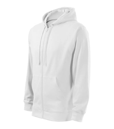Malfini Trendy Zipper Sweatshirt men’s - white