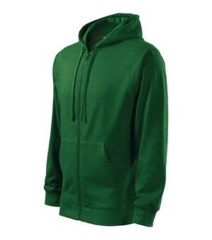 Malfini Trendy Zipper Sweatshirt men’s - bottle green