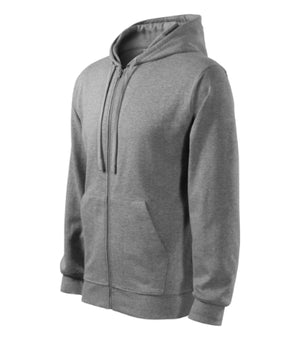 Malfini Trendy Zipper Sweatshirt men’s - dark gray melange