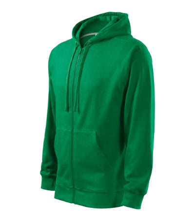 Malfini Trendy Zipper Sweatshirt men’s - kelly green