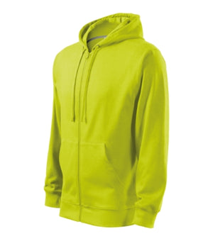 Malfini Trendy Zipper Sweatshirt men’s - lime punch