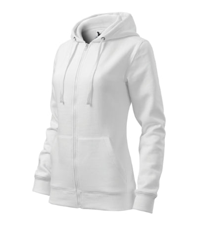 Malfini Trendy Zipper Sweatshirt women’s - white
