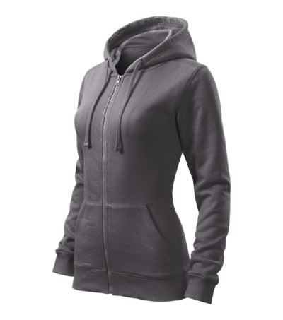 Malfini Trendy Zipper Sweatshirt women’s - steel gray