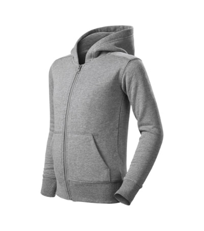 Malfini Trendy Zipper Sweatshirt Kids - dark gray melange
