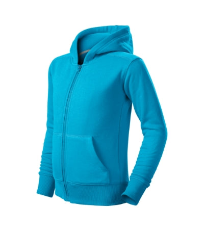 Malfini Trendy Zipper Sweatshirt Kids - blue atoll