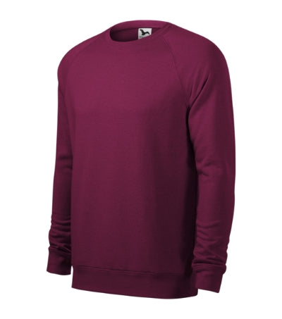 Malfini Merger Sweatshirt men’s - red plum melange