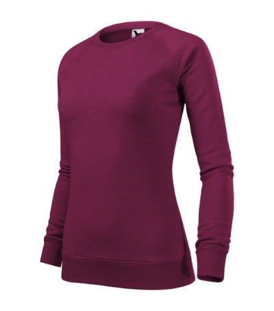 Malfini Merger Sweatshirt women’s - red plum melange