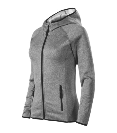 Malfini Direct Stretch fleece women’s - dark gray melange