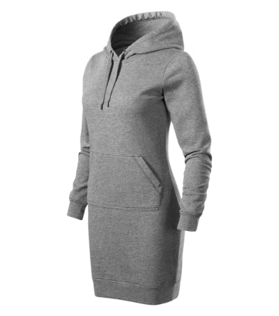 Malfini Snap Dress women’s - dark gray melange