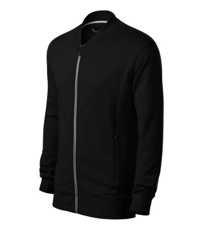 Malfini Bomber Sweatshirt men’s - black
