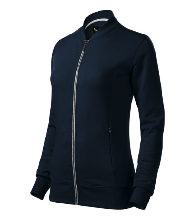 Malfini Bomber Sweatshirt women’s - navy blue