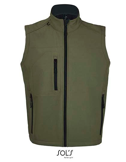 Mouwloze softshell Rallye voor heren